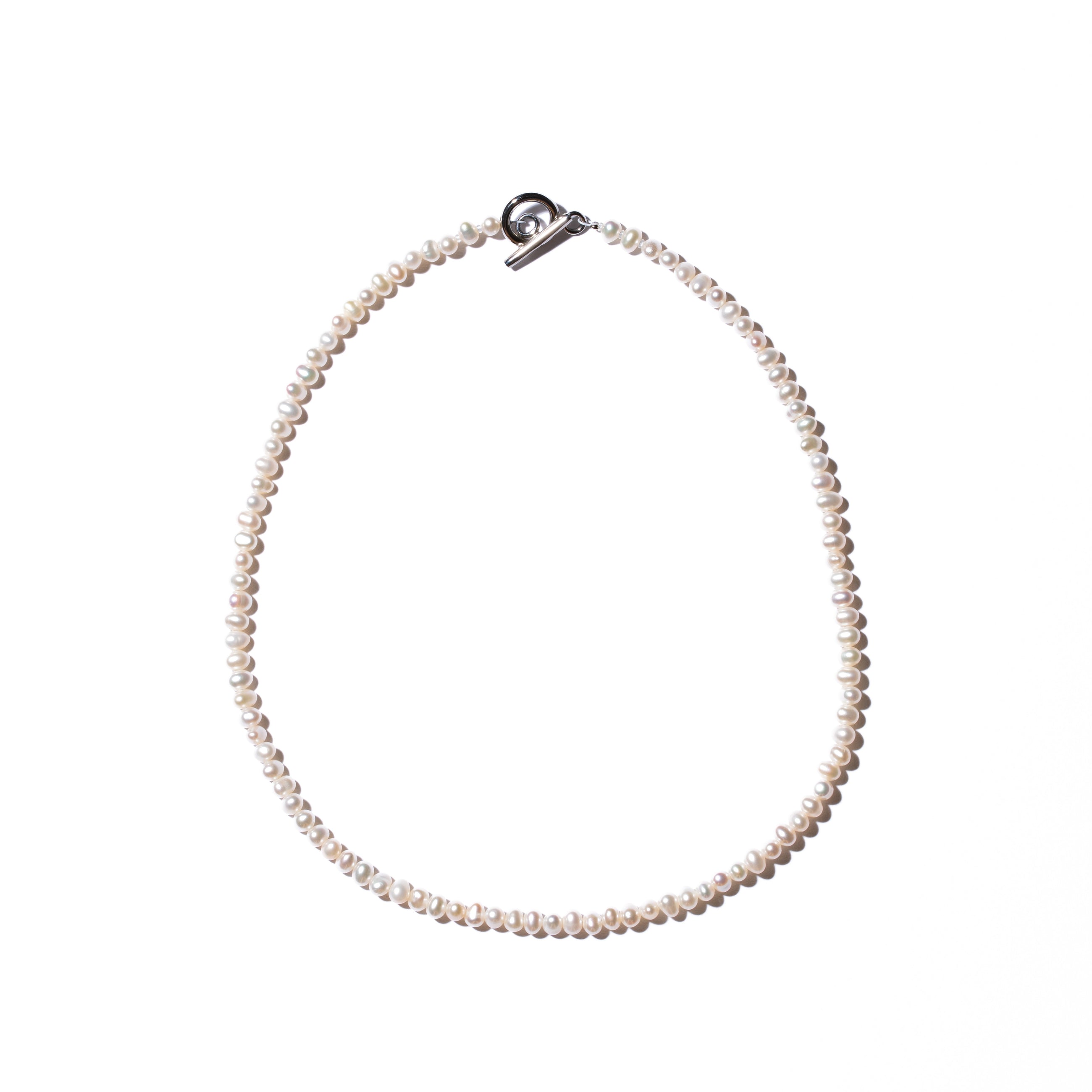 Baby Round 5.0mm パールネックレス-MUSUBI(結)|職人仕上げ・マンテル