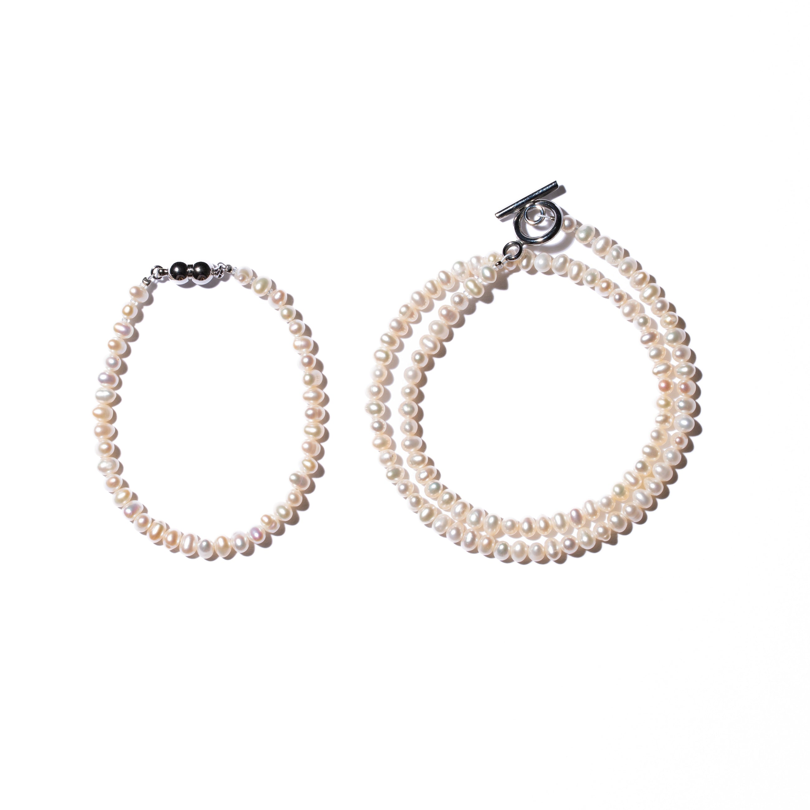 Baby Round 5.0mm パールネックレス-MUSUBI(結)|職人仕上げ・マンテル