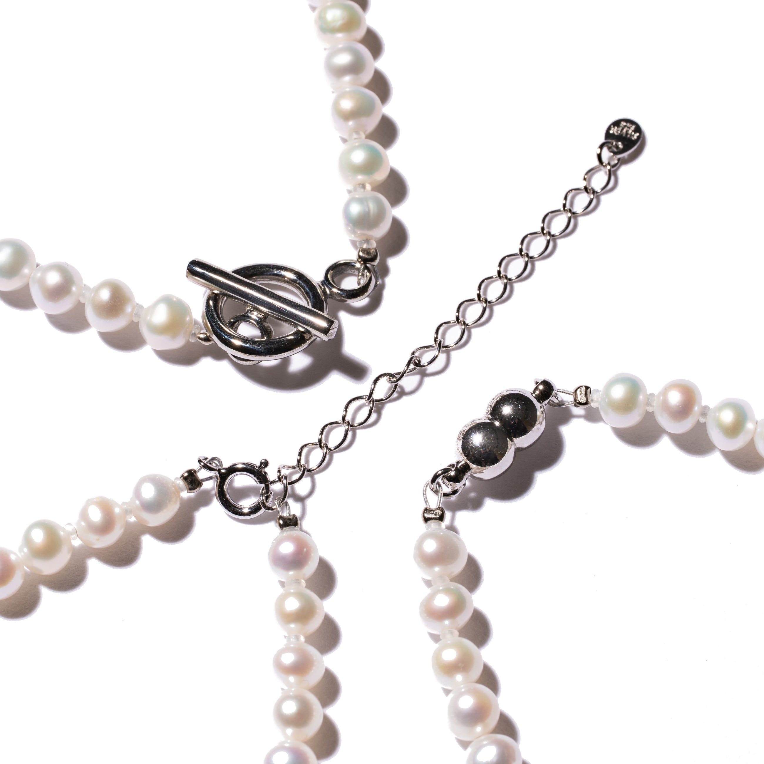 Baroque 8.0mm パールブレスレット-MUSUBI(結)|職人仕上げ・マグネット