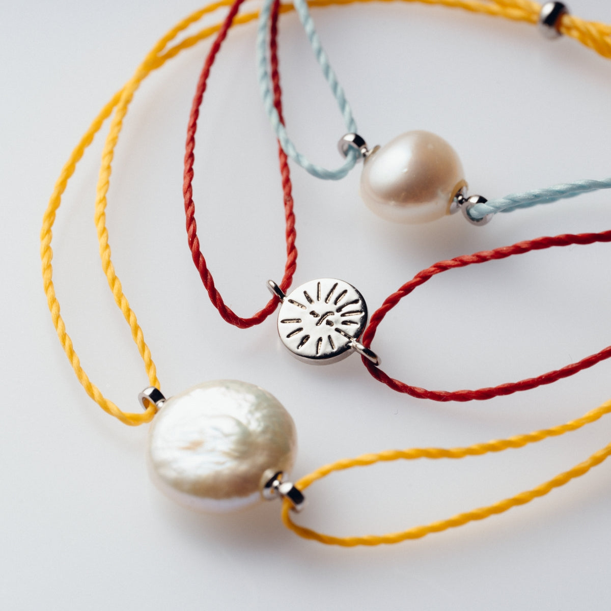 【3color】エネルギーチャームブレスレット -the sun-