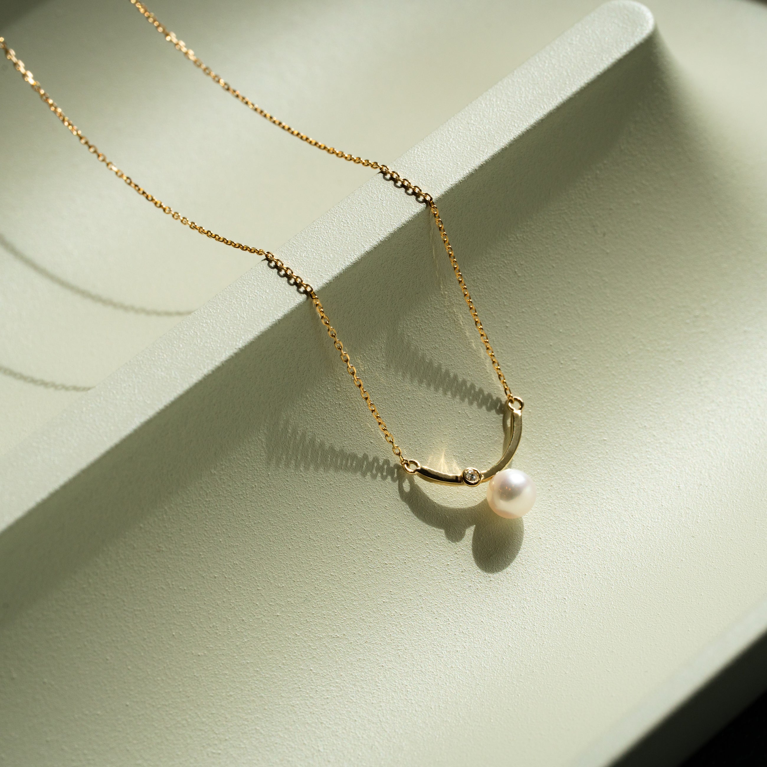 <Emi>あこやパールネックレス KAGEN【K18】【K10】