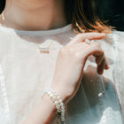 淡水パールブレスレット｜職人仕上げ・日本製・Silver925