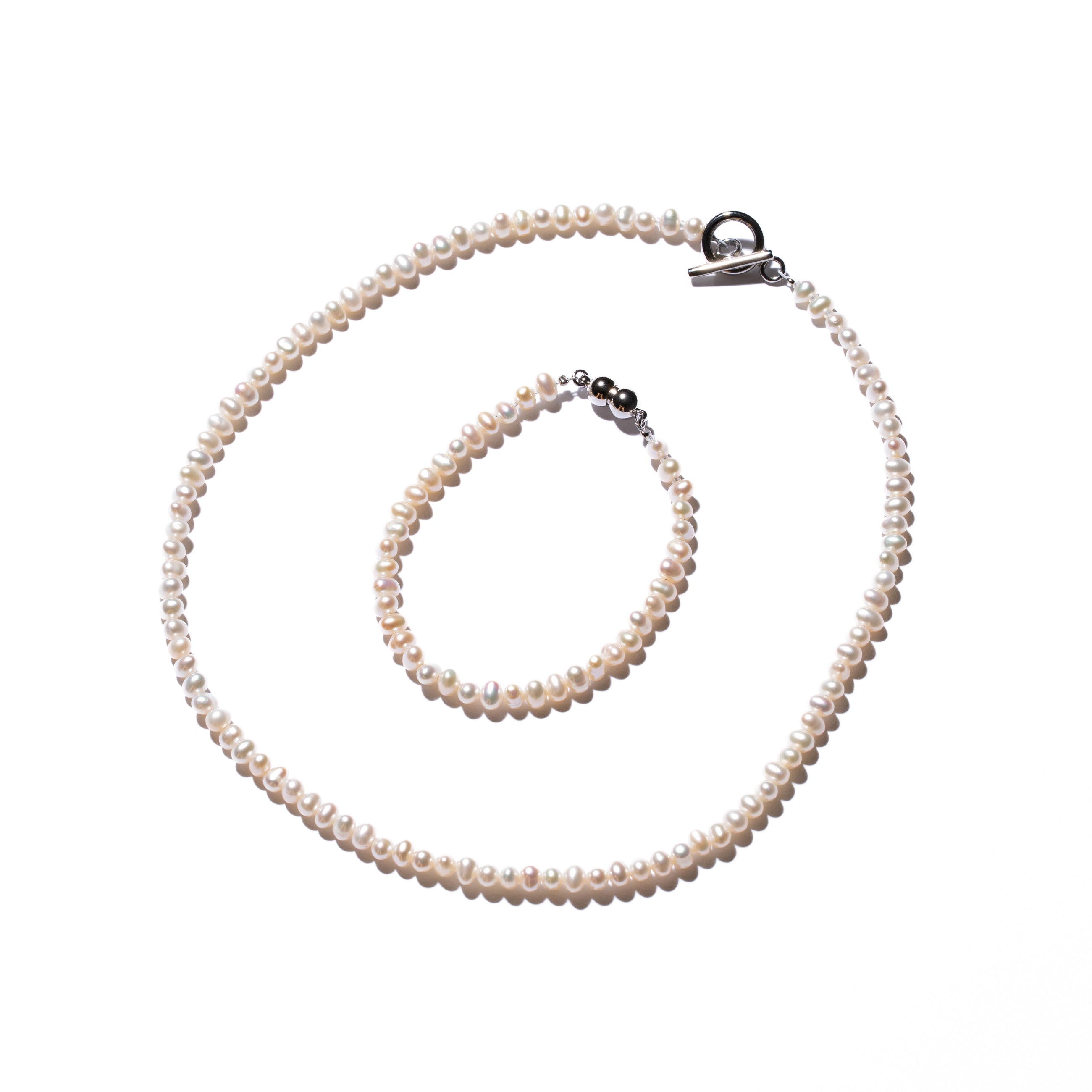 Baby Round 5.0mm パールネックレス-MUSUBI（結）｜職人仕上げ・マンテル