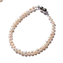 Baby Round 5.0mm パールブレスレット-MUSUBI（結）｜職人仕上げ・マグネット