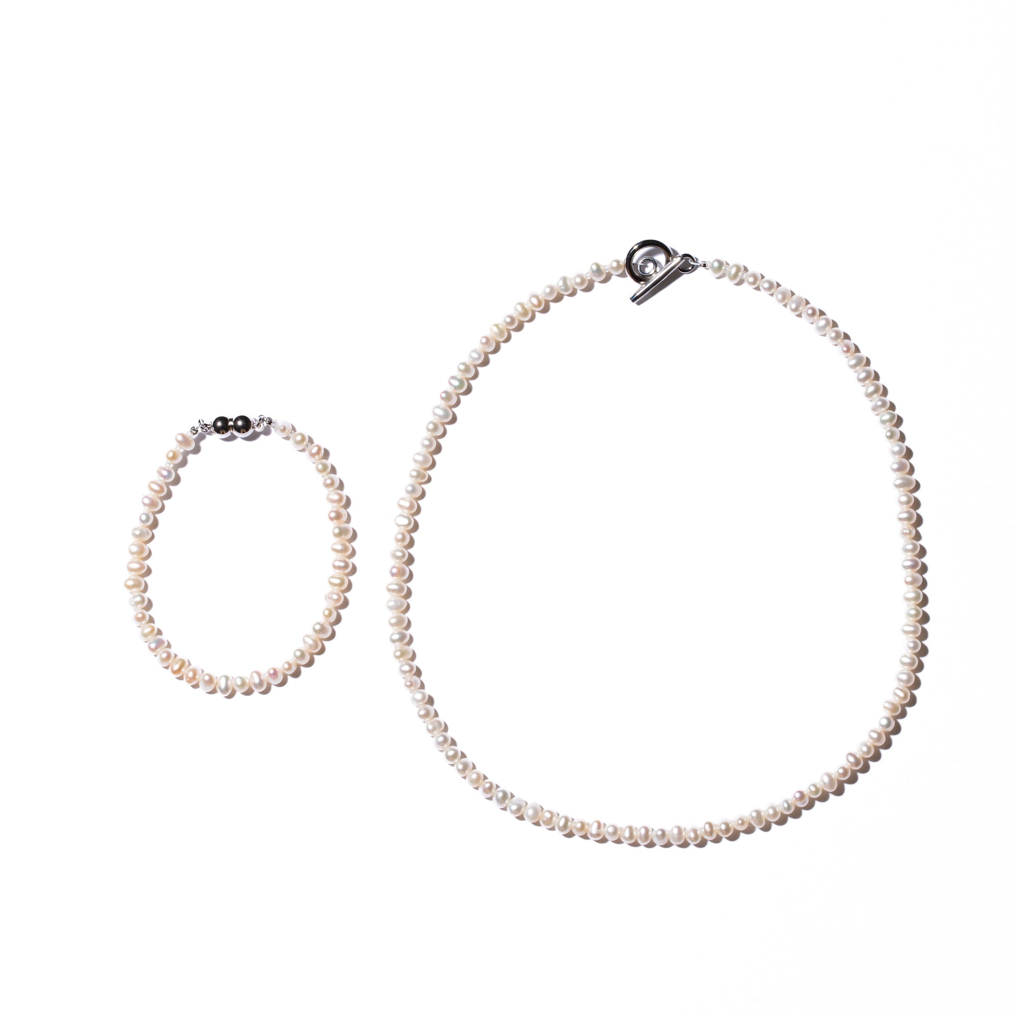 Baby Round 5.0mm パールネックレス-MUSUBI（結）｜職人仕上げ・マンテル