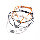 【3color】エネルギーチャームブレスレット -the moon-