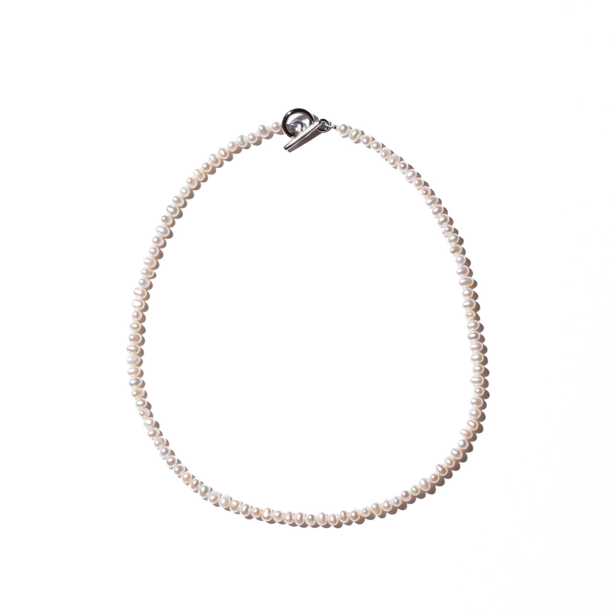 Baby Round 5.0mm パールネックレス-MUSUBI（結）｜職人仕上げ・マンテル