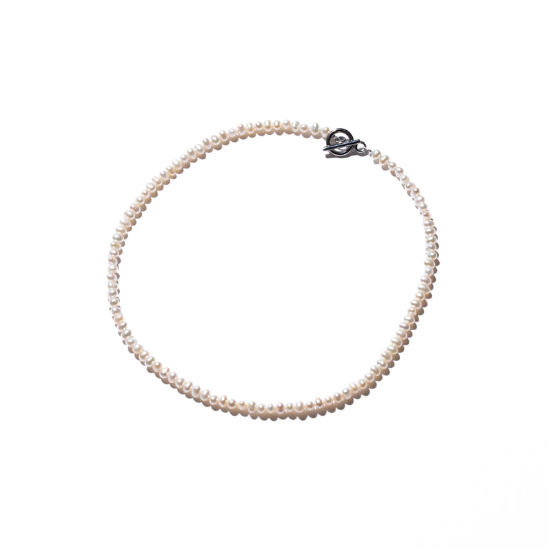 Baby Round 5.0mm パールネックレス-MUSUBI（結）｜職人仕上げ・マンテル