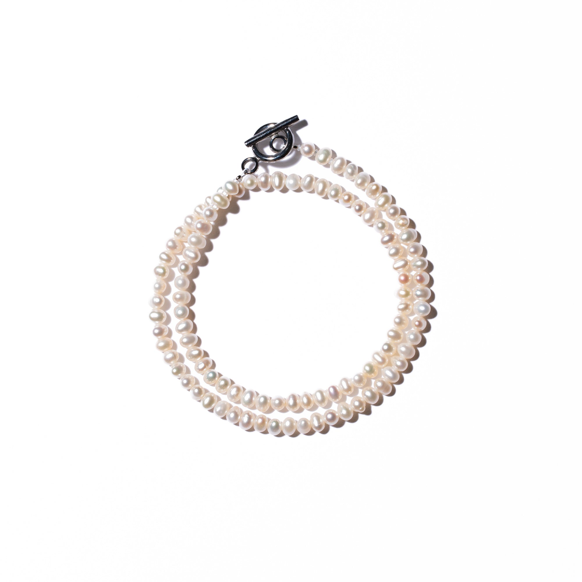 Baby Round 5.0mm パールネックレス-MUSUBI（結）｜職人仕上げ・マンテル