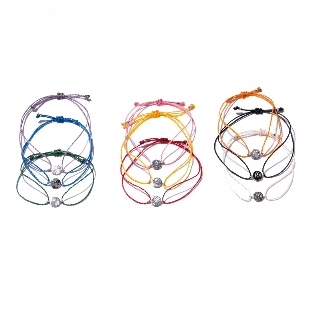 【3color】エネルギーチャームブレスレット -the ama-