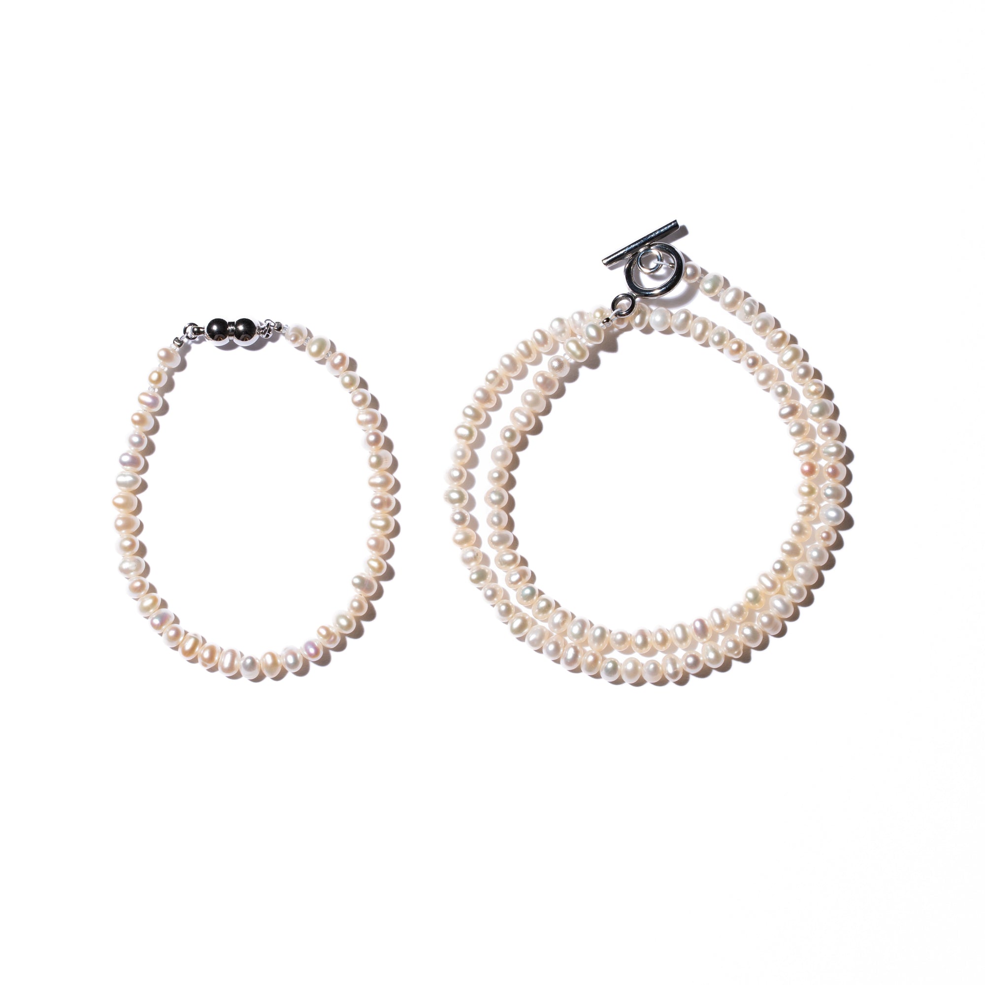 Baby Round 5.0mm パールネックレス-MUSUBI（結）｜職人仕上げ・マンテル