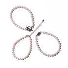 Baby Round 5.0-6.0mm パールブレスレット-MUSUBI（結）｜職人仕上げ・マグネット