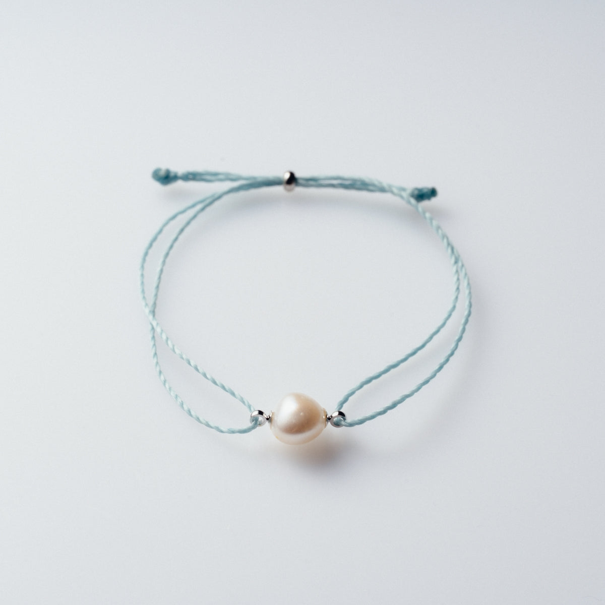 【10color】バロック淡水パールコードブレスレット