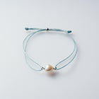 【10color】バロック淡水パールコードブレスレット