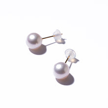 K18 あこやパール一粒ピアス