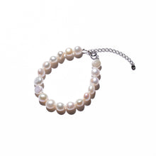 Baroque 8.0mm パールブレスレット-MUSUBI（結）｜職人仕上げ・Silver925