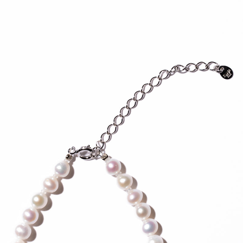 Baroque 8.0mm パールブレスレット-MUSUBI（結）｜職人仕上げ・Silver925