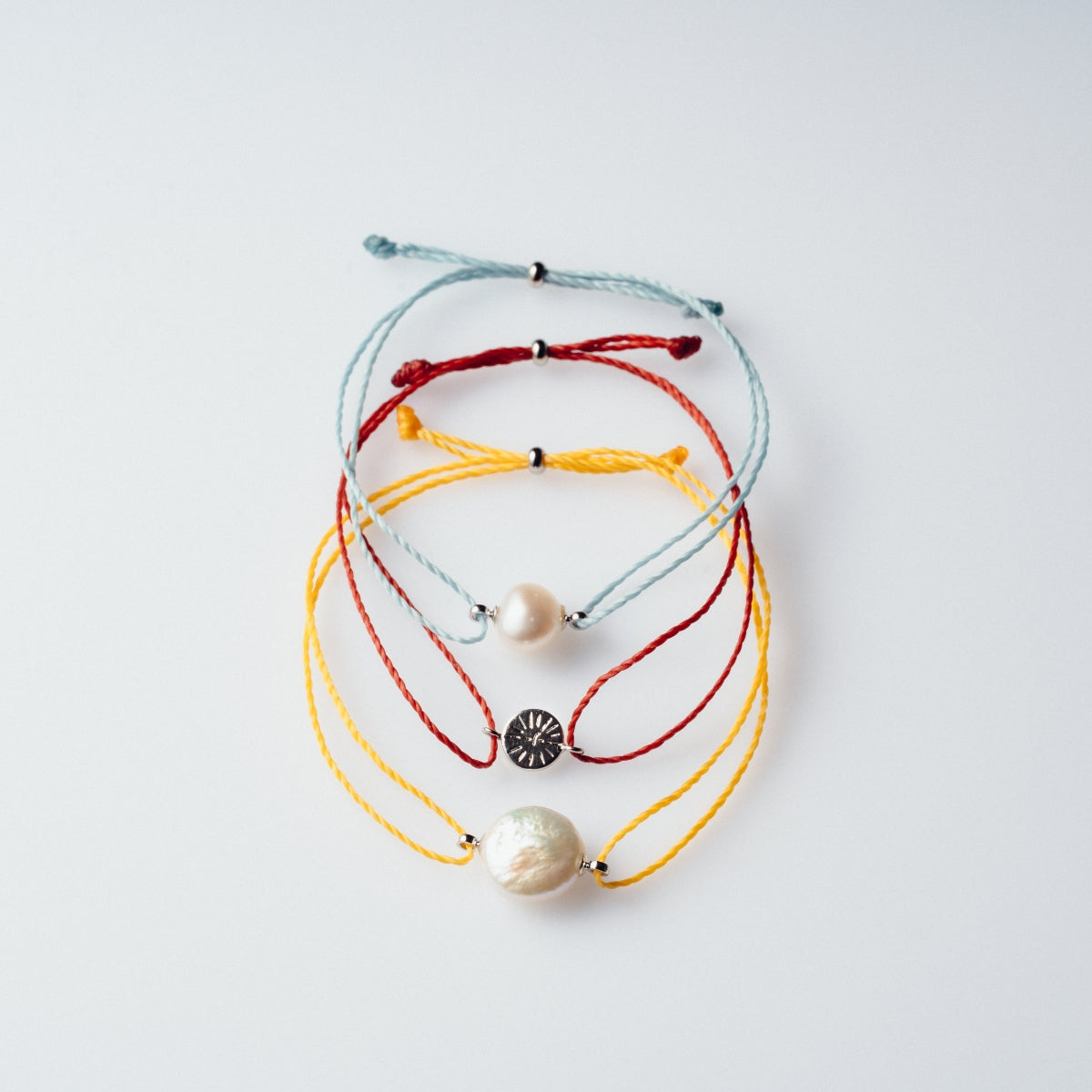 【3color】エネルギーチャームブレスレット -the sun-