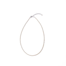 ＜NEW＞Baby Round【極小】淡水3.0mm パールネックレス-MUSUBI（結）｜職人仕上げ・アジャスター付き・Silver925
