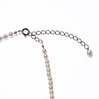 ＜NEW＞Baby Round【極小】淡水3.0mm パールネックレス-MUSUBI（結）｜職人仕上げ・アジャスター付き・Silver925