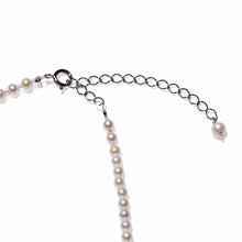 ＜NEW＞Baby Round【極小】淡水3.0mm パールネックレス-MUSUBI（結）｜職人仕上げ・アジャスター付き・Silver925
