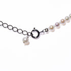＜NEW＞Baby Round【極小】淡水3.0mm パールネックレス-MUSUBI（結）｜職人仕上げ・アジャスター付き・Silver925