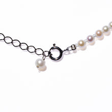 ＜NEW＞Baby Round【極小】淡水3.0mm パールネックレス-MUSUBI（結）｜職人仕上げ・アジャスター付き・Silver925