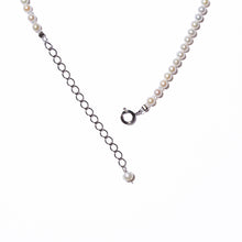 ＜NEW＞Baby Round【極小】淡水3.0mm パールネックレス-MUSUBI（結）｜職人仕上げ・アジャスター付き・Silver925