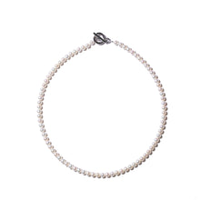 ＜NEＷ＞Round 淡水真珠5.0mm パールネックレス -MUSUBI（結）｜職人仕上げ・マンテル仕様・日本製