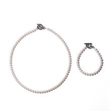 ＜NEＷ＞Round 淡水真珠5.0mm パールネックレス -MUSUBI（結）｜職人仕上げ・マンテル仕様・日本製