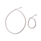 ＜NEW＞Round 淡水真珠5.0mm パールネックレス -MUSUBI（結）｜職人仕上げ・アジャスター付き・Silver925