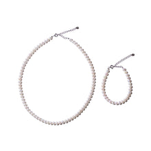 ＜NEW＞Round 淡水真珠5.0mm パールネックレス -MUSUBI（結）｜職人仕上げ・アジャスター付き・Silver925