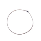 ＜unisex＞Semi Round 淡水真珠3.0mm パールネックレス 45cm -MUSUBI（結）｜メンズ・レディース兼用・マグネット式・日本製