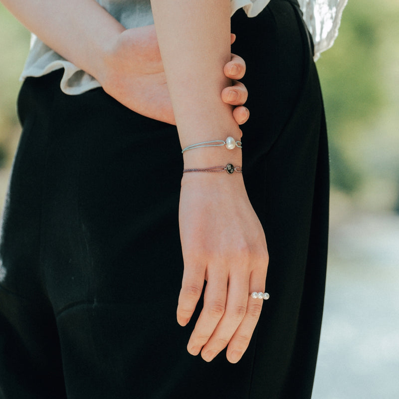 【3color】エネルギーチャームブレスレット -the ama-