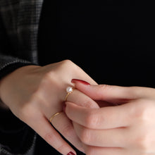 ＜Emi＞あこやパールリング SHINGETSU ［K18 / 5.0mm］