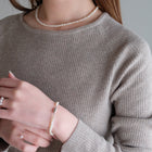 Baby Round 5.0mm パールネックレス-MUSUBI（結）｜職人仕上げ・マンテル