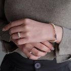 Baby Round 5.0mm パールブレスレット-MUSUBI（結）｜職人仕上げ・マグネット