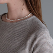 Baby Round 5.0mm パールネックレス-MUSUBI（結）｜職人仕上げ・マンテル